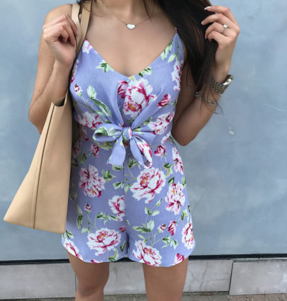 Floral Romper