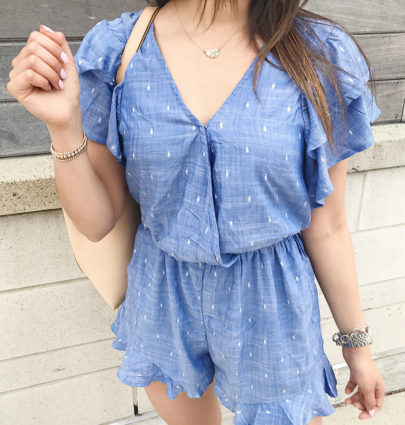 Blue Romper