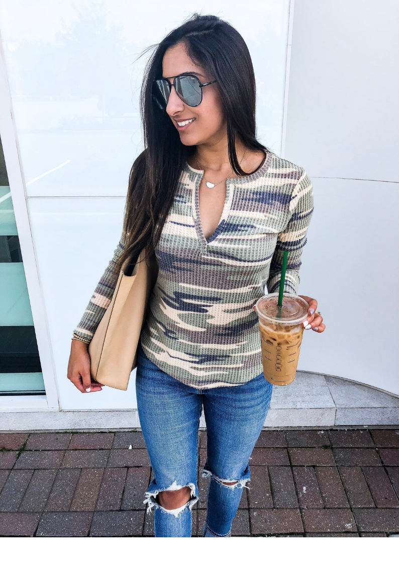 The Most Flattering Thermal for Fall - Olive & Rose