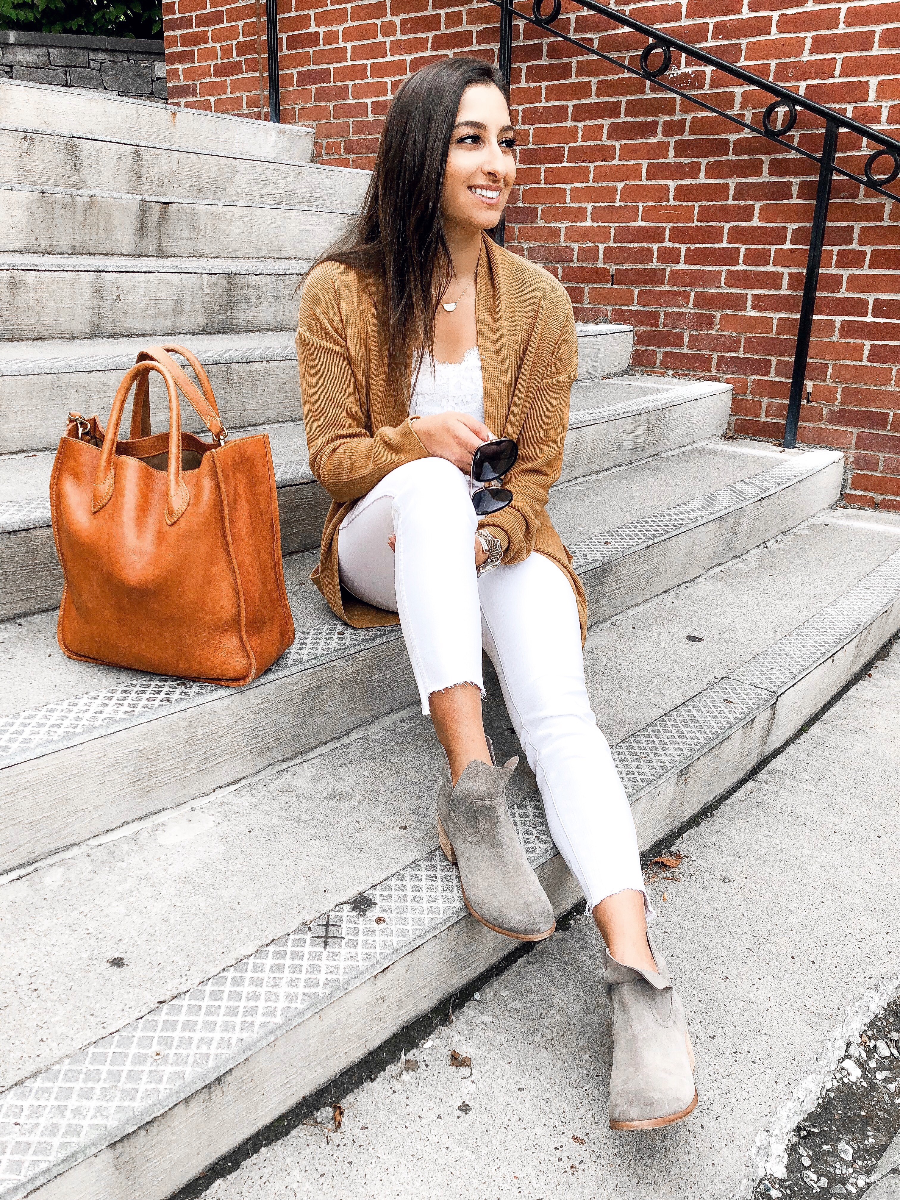 Tan Cardigan