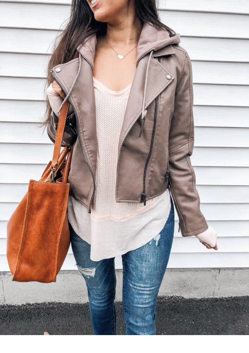 The Only Moto Jacket You'll Need this Fall - Olive & Rose